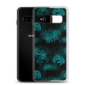Stylish Higanbana Samsung® Clear Case designed to protect your phone while adding a mysterious flair.