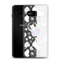 Snow Kitten Samsung® Clear Case features adorable kittens and pastel designs for stylish phone protection.