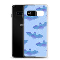 Stylish Lilith Samsung® Clear Case featuring playful bats design, perfect for protecting your Galaxy S10.