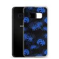 Stylish Higanbana Samsung® Clear Case showcasing a vibrant floral design, perfect for protecting your device.