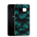 Higanbana Samsung® Clear Case features a stylish floral design, offering protection and flair for your Samsung device.