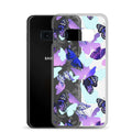 Colorful Butterfly Samsung® Clear Case showcases vibrant butterfly designs while protecting your phone stylishly.