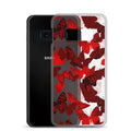 Butterfly Samsung® Clear Case featuring vibrant butterfly prints, perfect for protecting your Samsung phone stylishly.