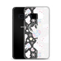Snow Kitten Samsung® Clear Case features cute kittens, perfect for protecting your phone while adding a playful touch.