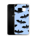 Sleek Lilith Samsung® Clear Case featuring playful bats, offering stylish protection for your phone.