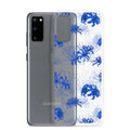 Stylishly protect your phone with the Higanbana Samsung® Clear Case, featuring a vibrant floral design.