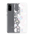Protect your phone in style with the Snow Kitten Samsung® Clear Case featuring adorable kittens and pastel designs.