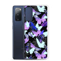 Butterfly Samsung® Clear Case showcases vibrant butterfly prints, adding color and protection to your Samsung phone.
