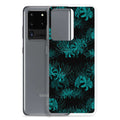 Higanbana Samsung® Clear Case showcases a stylish floral design, offering sleek protection for your device.