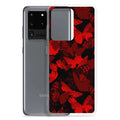 Colorful Butterfly Samsung® Clear Case showcasing vibrant butterfly prints, perfect for protecting your phone stylishly.