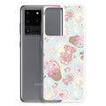 Protect your phone stylishly with the Sweet Teddy Samsung® Clear Case, featuring vibrant colors and a cute design.