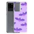 Stylish Morrigan Samsung® Clear Case featuring playful bats, perfect protection for your Galaxy S20 Ultra.