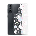 Snow Kitten Samsung® Clear Case features adorable kittens and pastel designs, perfect for feminine style and protection.