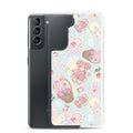 Sweet Teddy Samsung® Clear Case showcases vibrant designs, protecting your phone while adding a feminine touch.