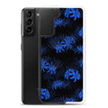 Sleek Higanbana Samsung® Clear Case showcases a floral design, protecting your device in style and flair.