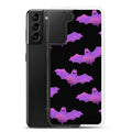 Stylish Aensland Samsung® Clear Case featuring cute bats, offering protection from scratches and dust for your phone.
