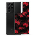 Protect your phone in style with the Higanbana Samsung® Clear Case, featuring a vibrant floral design.