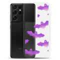 Protect your phone stylishly with the Aensland Samsung® Clear Case featuring playful bats for a fun look.