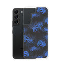Stylish Higanbana Samsung® Clear Case showcases vibrant floral design, offering sleek protection for your device.