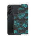 Stylish Higanbana Samsung® Clear Case offers protection while enhancing your phone's aesthetic with a floral design.