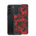 Showcase your style with the Butterfly Samsung® Clear Case, featuring a vibrant butterfly design for Samsung devices.