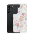Stylish Sweet Teddy Samsung® Clear Case featuring playful designs, protecting your phone with a feminine touch.