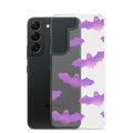 Protect your phone stylishly with the Aensland Samsung® Clear Case featuring playful bat designs.