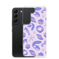 Showcase your style with the Sea Princess Samsung® Clear Case, featuring vibrant seashells and stellar designs.