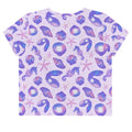 Embrace summer style with the Sea Princess Crop Top, featuring a vibrant sea-themed print perfect for any occasion.