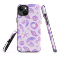 Stylishly protect your phone with the Sea Princess iPhone® Tough Case, featuring a vibrant sea-themed design.
