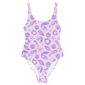 Explore the stylish Sea Princess One-Piece Swimsuit with a lovely seashell and starfish pattern, perfect for mermaid vibes.