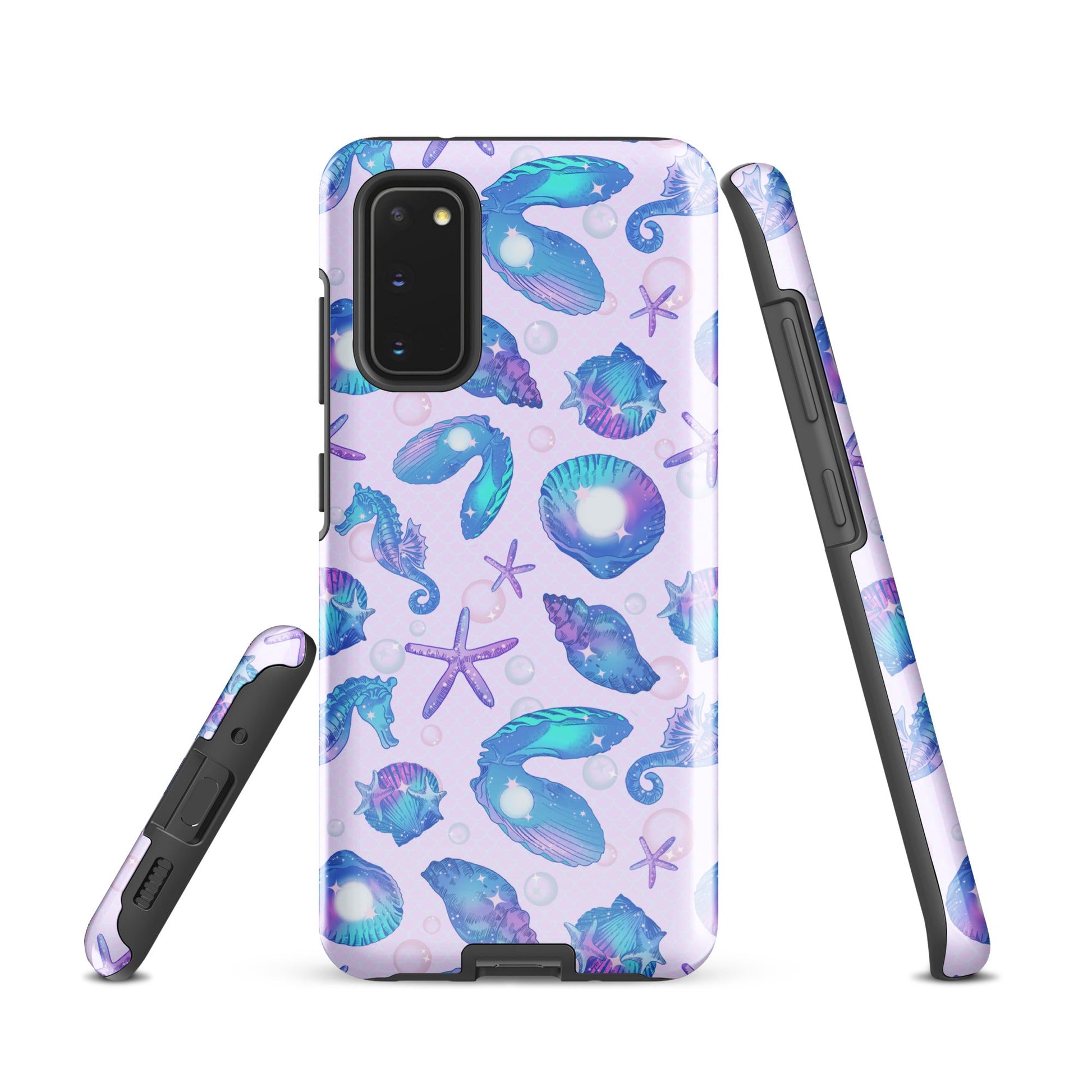 Stylish Sea Princess Samsung® Tough Case featuring vibrant sea-themed designs for durable phone protection.