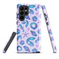 Stylish Sea Princess Samsung® Tough Case features a vibrant sea life design with dual-layer protection for your phone.