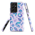 Stylish Sea Princess Samsung® Tough Case features a vibrant marine design, ensuring durability and protection for your phone.