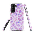 Stylishly protect your phone with the Sea Princess Samsung® Tough Case featuring a vibrant marine design.