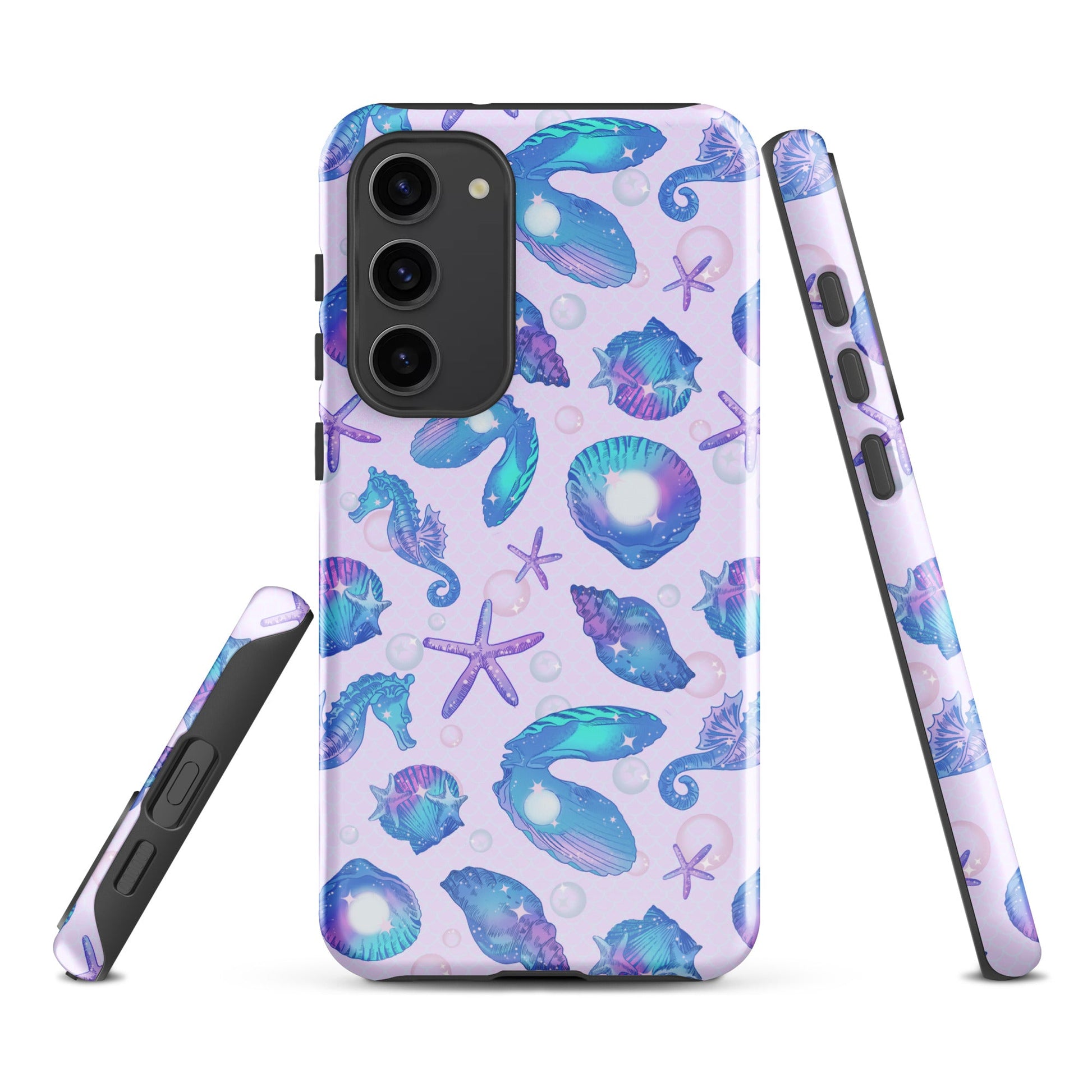 Stylish Sea Princess Samsung® Tough Case featuring colorful marine designs for ultimate phone protection.