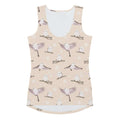 Snow Bird Tank Top features a cozy bird print, perfect for a warm, stylish holiday look. Order one size down for fit!