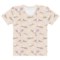 Cute Snow Bird T-shirt featuring charming birds and snowflakes, perfect for cozy holiday vibes.