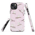 Durable Snow Bird iPhone® Tough Case features charming bird designs, offering style and protection for your device.