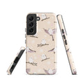 Protect your phone in style with the Snow Bird Samsung® Tough Case, featuring a chic bird design and dual-layer durability.