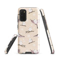 Stylish Snow Bird Samsung® Tough Case features impact resistance and a dual-layer design for ultimate phone protection.