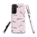 Stylish Snow Bird Samsung® Tough Case featuring durable, impact-resistant design for optimal phone protection.