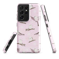 Stylish Snow Bird Samsung® Tough Case featuring impact-resistant design for ultimate protection and durability.
