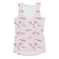 Cute Snow Bird Tank Top with charming bird print, perfect for a cozy holiday vibe. Ideal for a snug fit!