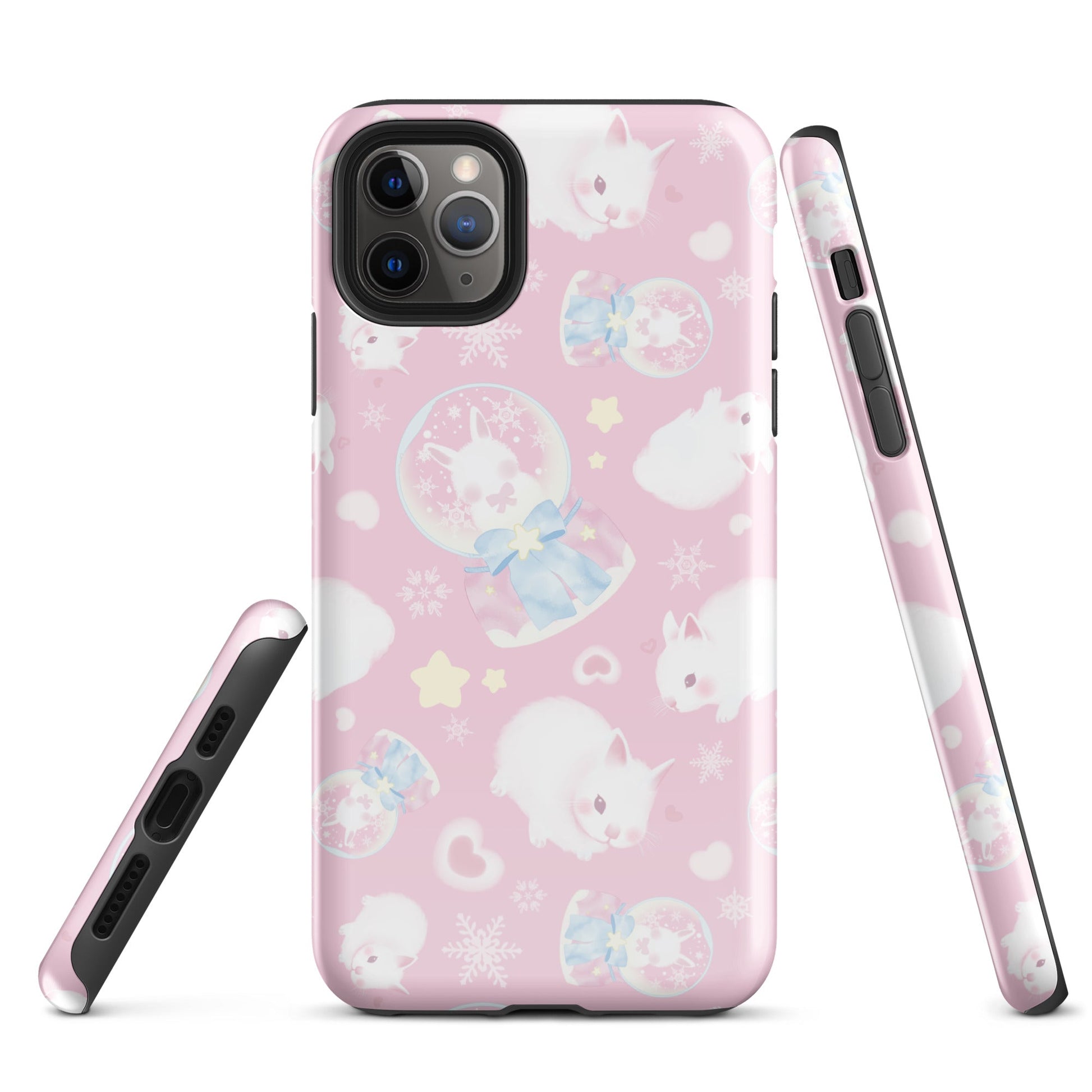 Stylish Snow Bunny iPhone® Tough Case features a cute design and durable dual-layered protection for your device.