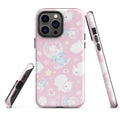 Stylish Snow Bunny iPhone® Tough Case featuring a cute bunny design, perfect for year-round protection and fashion.