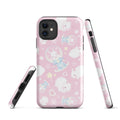 Stylishly protect your phone with the Snow Bunny iPhone® Tough Case, featuring a cute bunny design and durable materials.