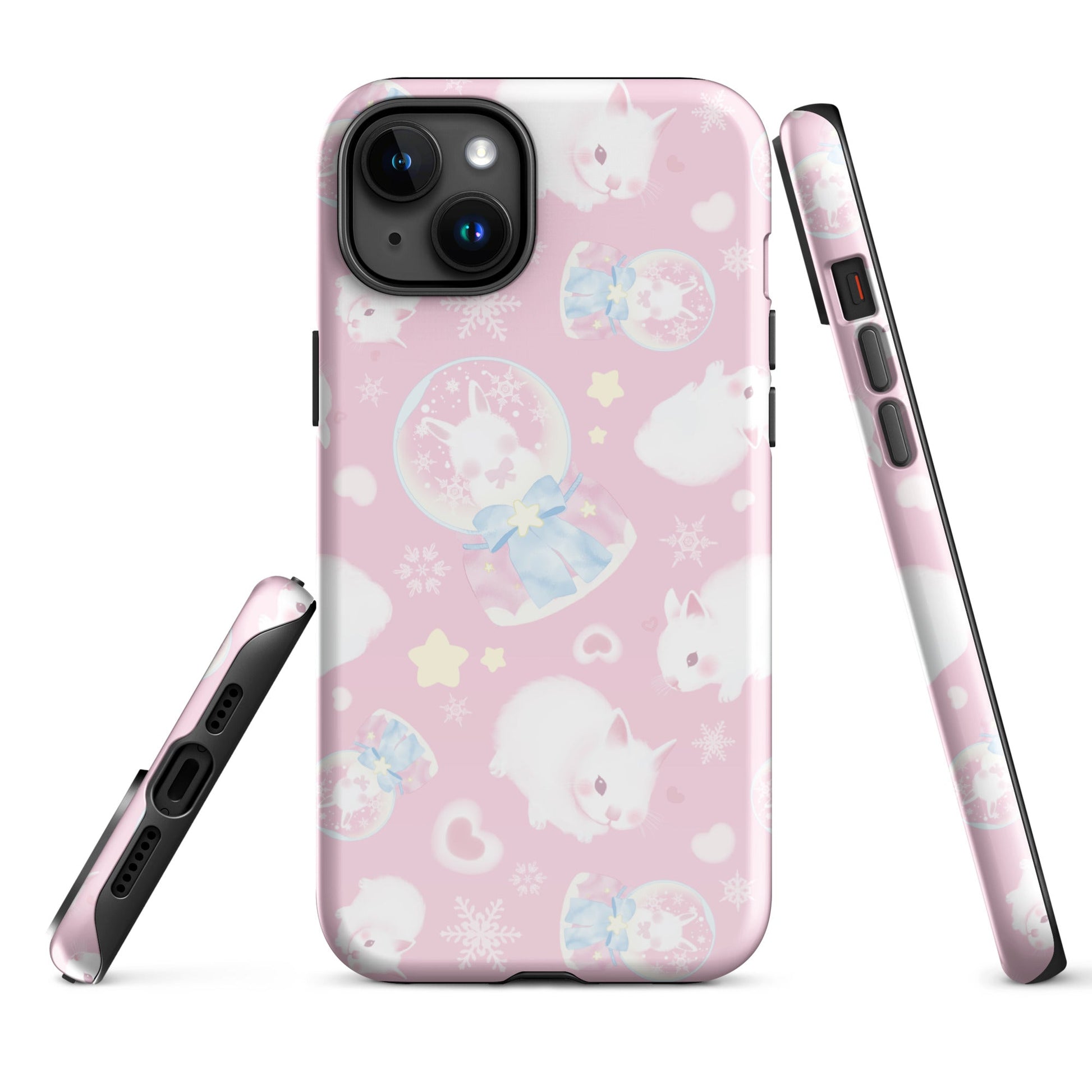 Stylishly protect your phone with the Snow Bunny iPhone® Tough Case, featuring a charming bunny design.