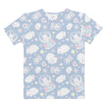 Soft and comfy Snow Bunny T-shirt featuring a cute print, perfect for lounging, workouts, and cozy nights.