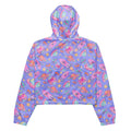 Stylish and lightweight, the Space cropped windbreaker is perfect for adventures, featuring a fun space-themed design.